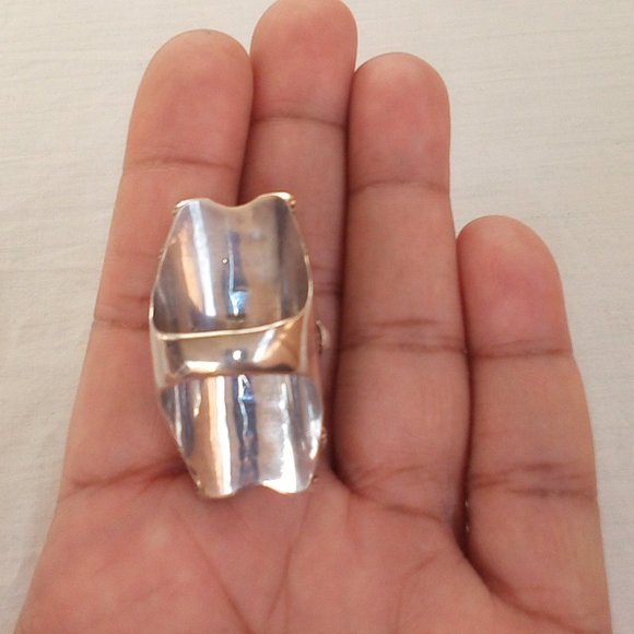 Sterling Silver Turquoise and Red Coral Ring: Size (10). Unisex. New - Picture 9 of 12